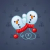 Snow Mittens #1552