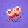 Snow Mittens #15559