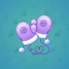 Snow Mittens #15624