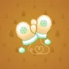 Snow Mittens #15673