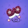 Snow Mittens #1598