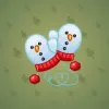 Snow Mittens #15982