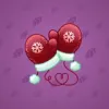 Snow Mittens #160