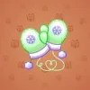 Snow Mittens #16329