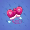 Snow Mittens #16404