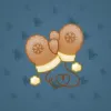 Snow Mittens #1641