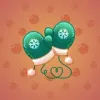 Snow Mittens #16472