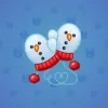 Snow Mittens #16541