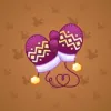 Snow Mittens #16547
