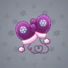 Snow Mittens #16628