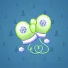 Snow Mittens #16633