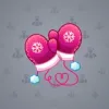 Snow Mittens #16803