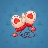 Snow Mittens #17013