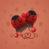 Snow Mittens #1706