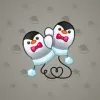 Snow Mittens #1708