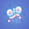 Snow Mittens #17126