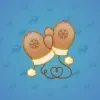 Snow Mittens #17153