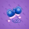 Snow Mittens #1716