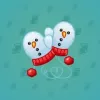 Snow Mittens #17220