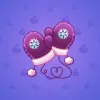 Snow Mittens #17237