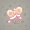 Snow Mittens #17349