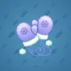 Snow Mittens #17403