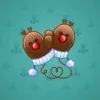 Snow Mittens #17459