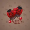 Snow Mittens #17487