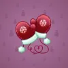 Snow Mittens #17499