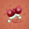Snow Mittens #17554