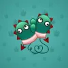Snow Mittens #17629