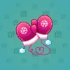 Snow Mittens #17687