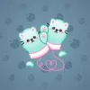 Snow Mittens #1786