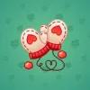 Snow Mittens #17888