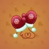 Snow Mittens #17896