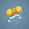 Snow Mittens #17960