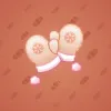 Snow Mittens #18417