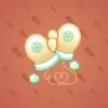 Snow Mittens #18859