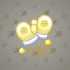 Snow Mittens #19126