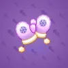 Snow Mittens #1913