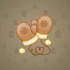 Snow Mittens #19156