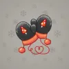 Snow Mittens #19161