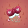Snow Mittens #19164