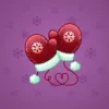 Snow Mittens #19222