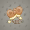 Snow Mittens #19357