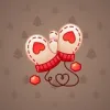 Snow Mittens #19628