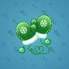 Snow Mittens #197