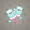 Snow Mittens #19788