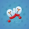 Snow Mittens #20455