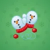 Snow Mittens #21023